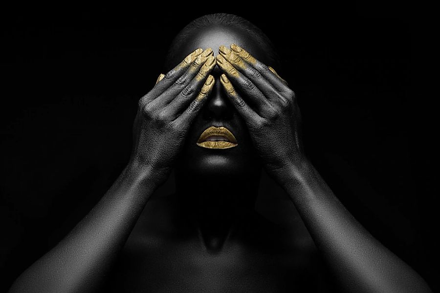 queence Acrylglasbild "Horus" Bilder von Frauen  Fashion  Frau  Gemälde  Ma günstig online kaufen