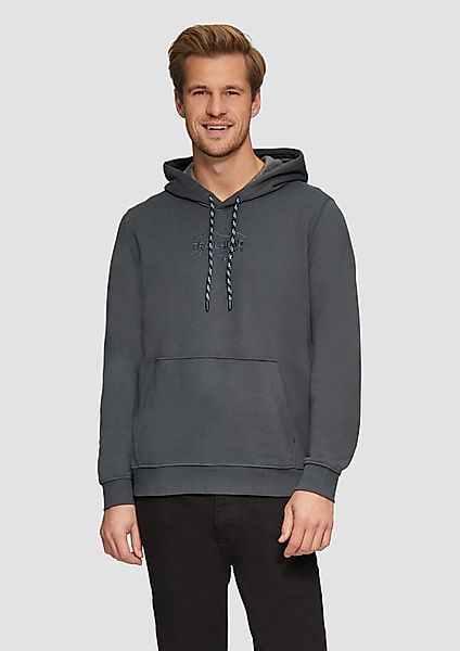 s.Oliver Sweatshirt Hoodie mit Kängurutasche und günstig online kaufen
