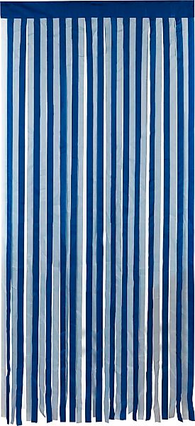 Maximex Türvorhang "Insektenschutz" Klettband 1 Stk. tlg. Blau-Weiß, zuschn günstig online kaufen