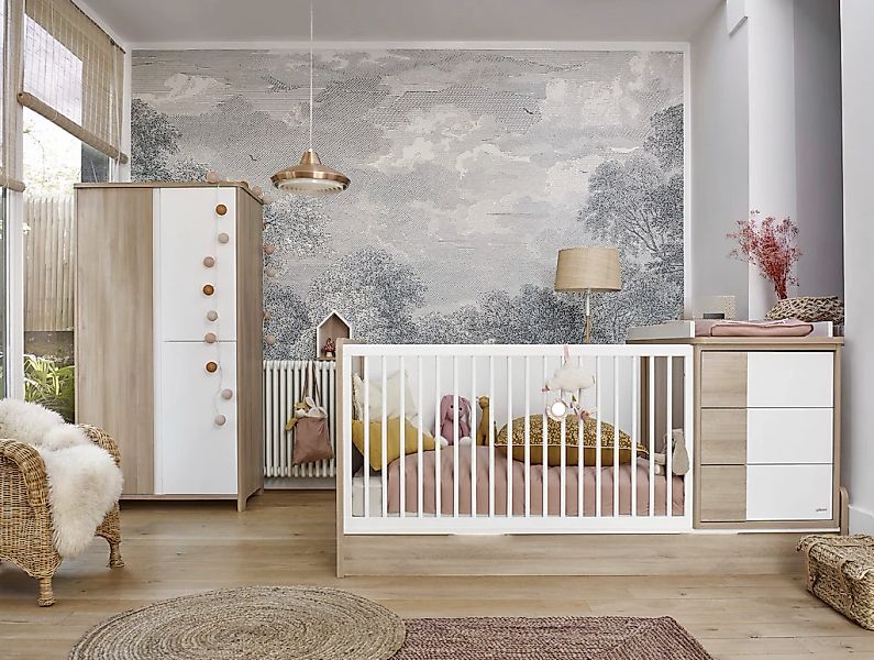 Galipette Babymöbel-Set "Sasha" 6 Stk. tlg. bestehend aus Schrank, Bett, Re günstig online kaufen