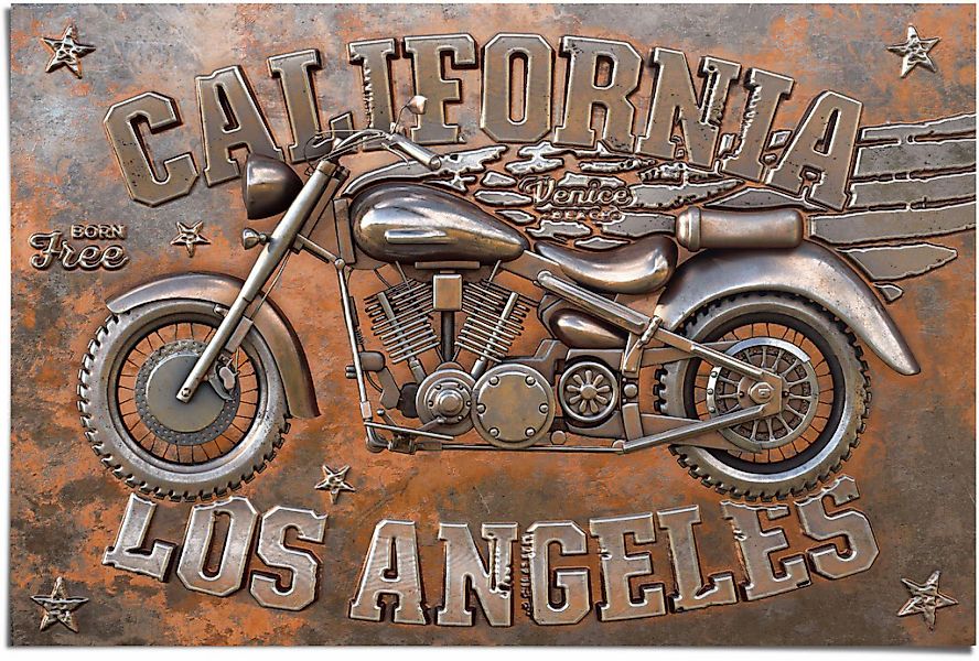 Reinders Poster "Born Free Bikers", (1 St.) günstig online kaufen