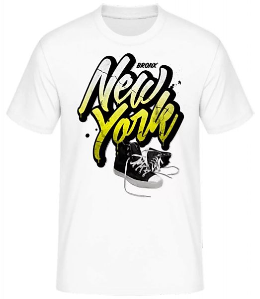 Bronx New York · Männer Basic T-Shirt günstig online kaufen