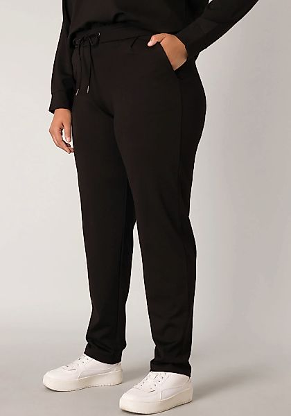 Base Level Curvy Sweathose "JOANNA", mit Kordelzug günstig online kaufen