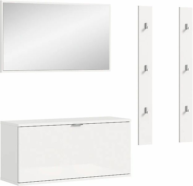 Home affaire Garderoben-Set "Trondheim Garderobenset 3-tlg., Breite 130 cm, günstig online kaufen