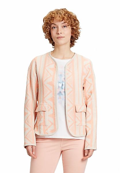 Cartoon Jackenblazer "Cartoon Damen Blazer-Jacke mit Muster", Material günstig online kaufen