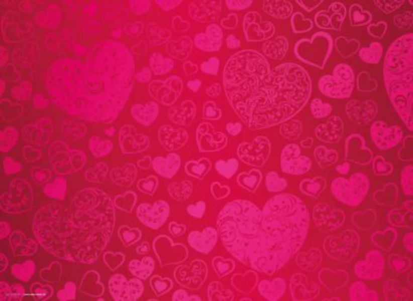 tischsetmacher Tischset Platzsets abwaschbar - Pinke Herzen - aus erstklass günstig online kaufen