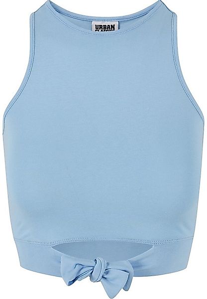 URBAN CLASSICS Tanktop Urban Classics Damen Ladies Cropped Knot Top (1-tlg) günstig online kaufen