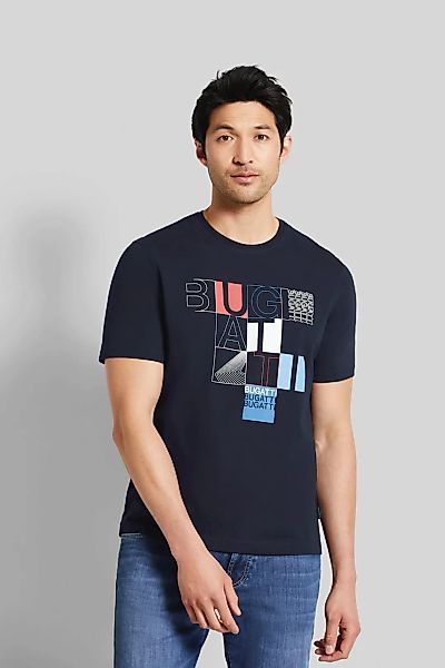 bugatti T-Shirt, mit großflächigem Print günstig online kaufen