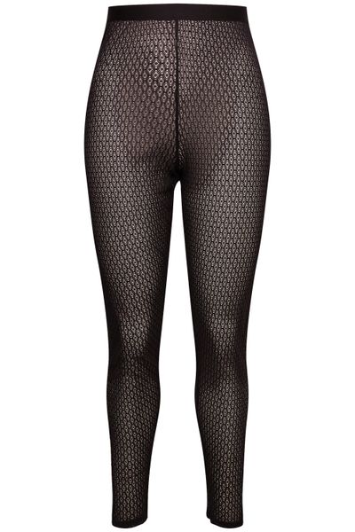 Ulla Popken Feinstrumpfhose Strumpf-Leggings Diamant-Spitze leicht günstig online kaufen