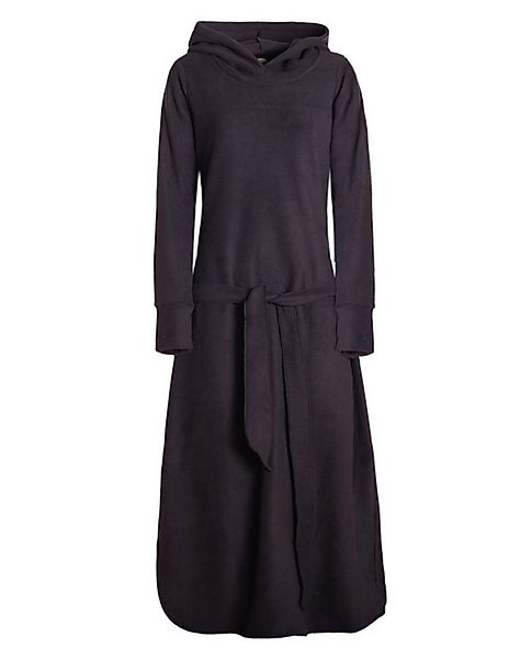 Vishes Ballonkleid Warmes langes Winterkleid aus Fleece mit Daumenlöchern T günstig online kaufen