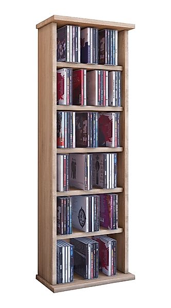 VCM CD-Regal Holz CD DVD Stand günstig online kaufen