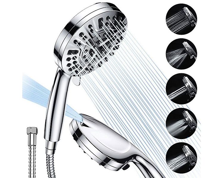 Welikera Handbrause Handbrause–8 Modi+2 Reinigungsfunktionen, selbstreinige günstig online kaufen