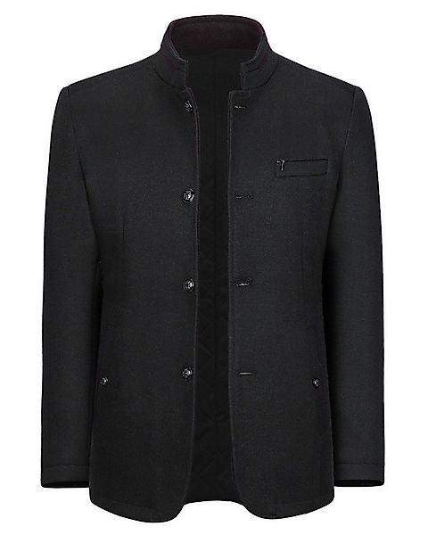 Allthemen Kurzmantel Herren Manteljacke mit Stehkragen Wollmantel Winter Bu günstig online kaufen
