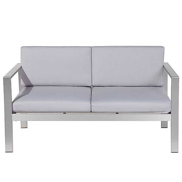 Beliani Gartenbank Grau 70x142x80 günstig online kaufen