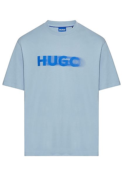 HUGO Blue T-Shirt Nalax mit Logo-Druck günstig online kaufen