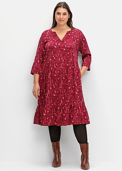 Sheego Etuikleid A-Linien-Kleid günstig online kaufen