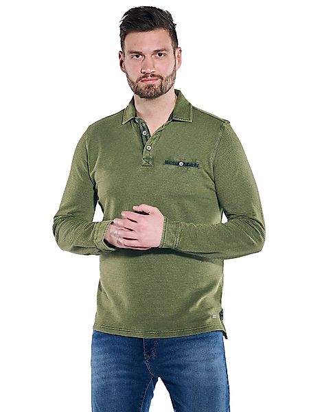 Engbers Langarm-Poloshirt Langarm-Shirt mit Polo-Kragen günstig online kaufen