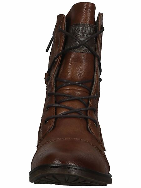Mustang Shoes Schnürstiefelette "Mustang Shoes Stiefelette Lederimitat" günstig online kaufen