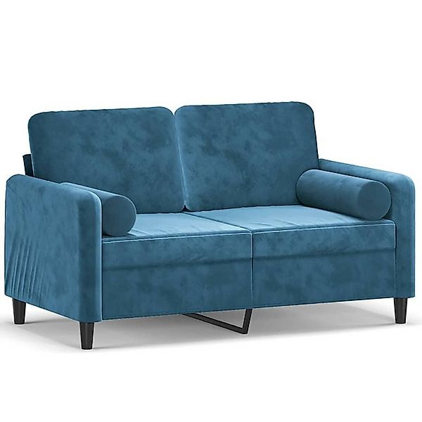 Nettlife Sofa 2-Sitzer-Sofa Doppelsofa mit Zierkissen 138/158/198 CM Samt günstig online kaufen