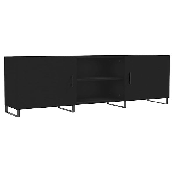 VidaXL TV-Schrank Schwarz 150x30x50 cm Holzwerkstoff  Modell 4 günstig online kaufen