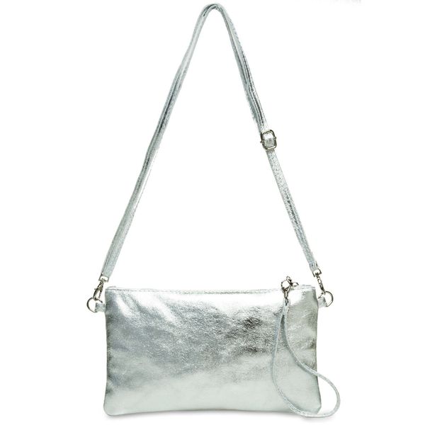 Caspar Clutch Leder Abendtasche Damen Umhängetasche günstig online kaufen