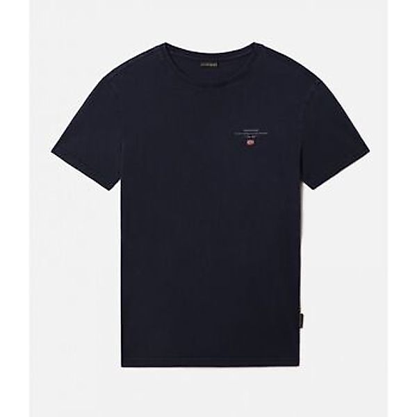 Napapijri  T-Shirts & Poloshirts SELBAS NP0A4GBQ-176 BLU MARINE günstig online kaufen