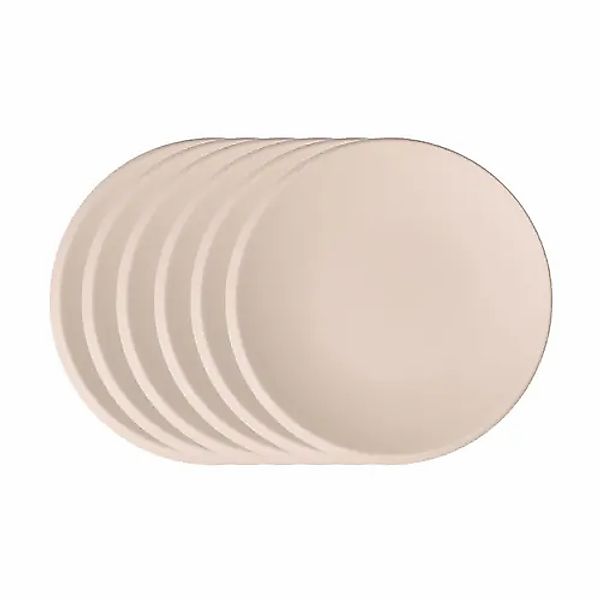 Villeroy & Boch Brotteller »Brotteller beige NewMoon ø 16 cm 6er Set beige« günstig online kaufen