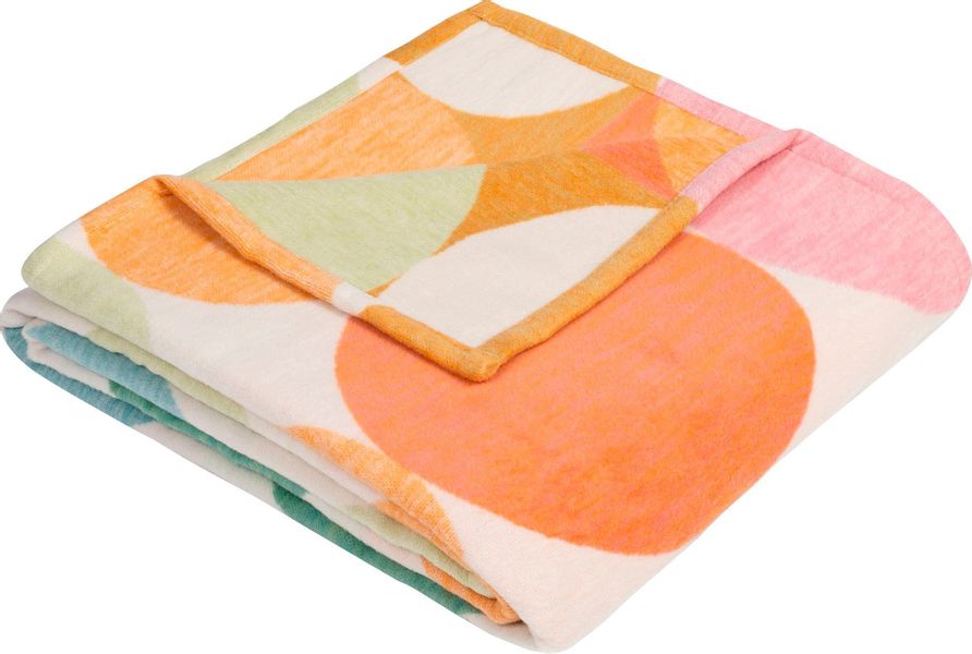 IBENA Wohndecke "Jacquard Venedig" aus zertifizierter Bio-Baumwolle, Kusche günstig online kaufen