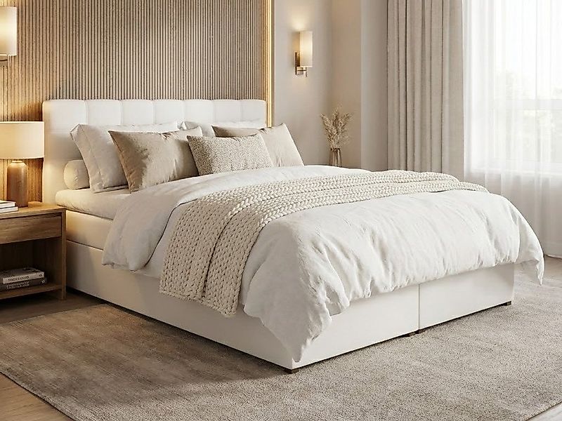 Beautysofa Boxspringbett TOPIQ mit Bettkasten (Bett für Schlafzimmer), mit günstig online kaufen