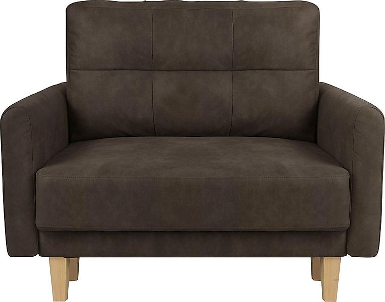 Home affaire Sessel "TRIPLO Relaxsessel mit Wellenunterfederung, Maße B/T/H günstig online kaufen