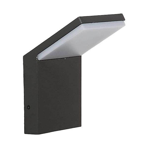 Lucande LED Wandleuchte Außen Nevio 9619039 Spritzwassergeschützt Modern in günstig online kaufen