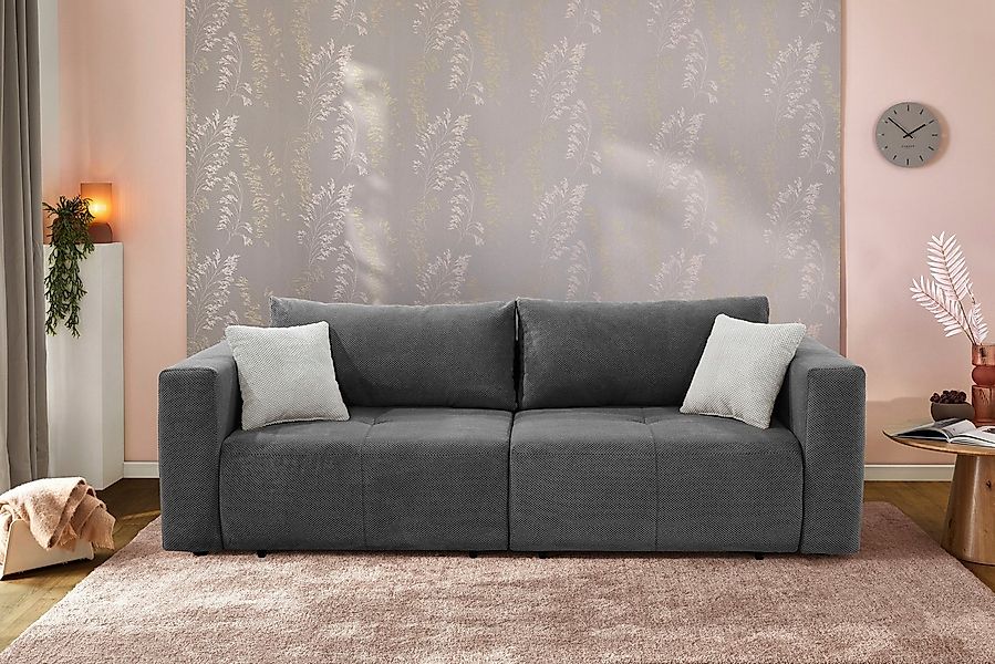 Jockenhöfer Gruppe Big-Sofa Relax, Gästebettfunktion, Bettkasten, Sitzeleme günstig online kaufen