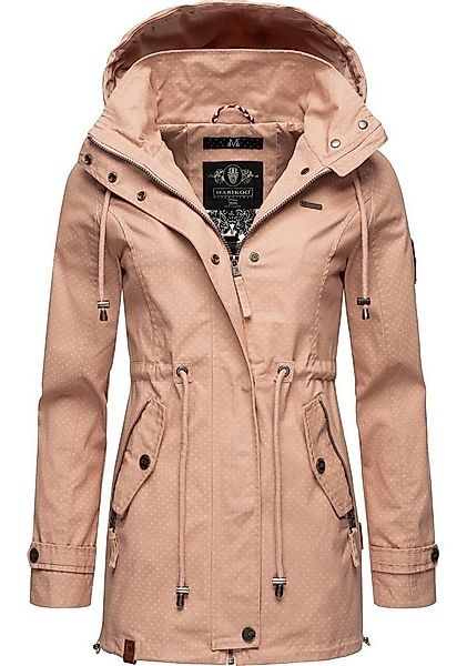 Marikoo Outdoorjacke Nyokoo modische Baumwoll Übergangsjacke mit großer Kap günstig online kaufen