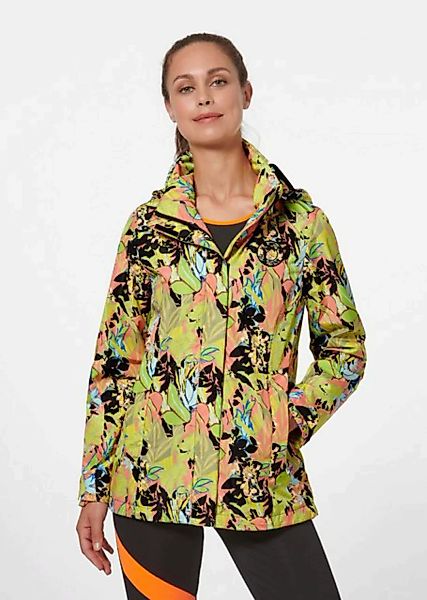 MADELEINE Outdoorjacke Bedruckte Outdoorjacke mit Kapuze günstig online kaufen