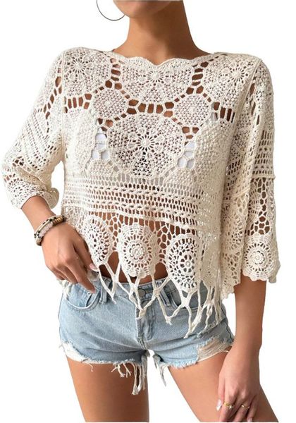 Lovolotti Strandtop Strand Oberteil Bluse Damen günstig online kaufen