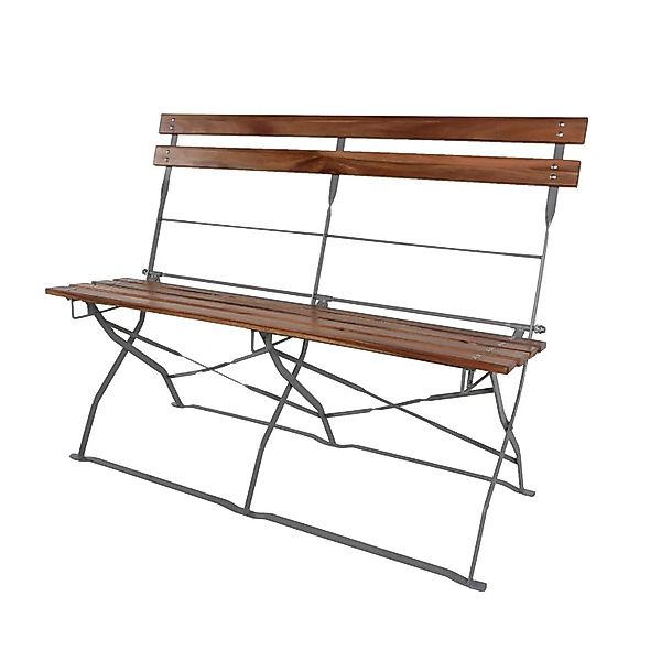 Lex Biergartenbank Gartenbank Holzbank Biergartenmöbel Klappbar Akazie  Ban günstig online kaufen