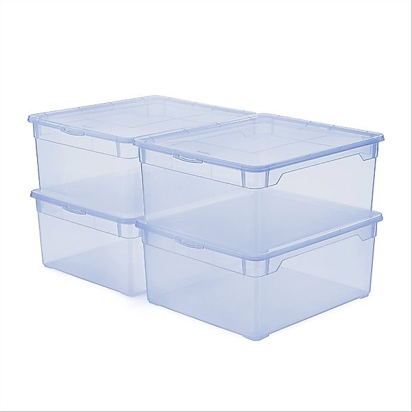 ROTHO Stapelbox Clear Box 18L Aufbewahrungsbox günstig online kaufen