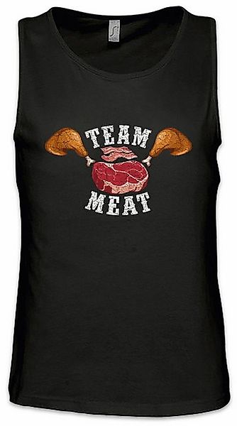 Urban Backwoods Tanktop Team Meat Ärmelloses T-Shirt Fleischesser Carnivor günstig online kaufen