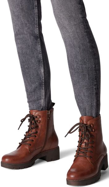 Tamaris Schnürstiefelette, Blockabsatz, Schnürboots mit Ösen günstig online kaufen