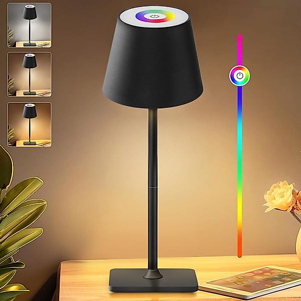 Elegear LED Tischleuchte dimmbare Lampe, Nachttischlampe, günstig online kaufen