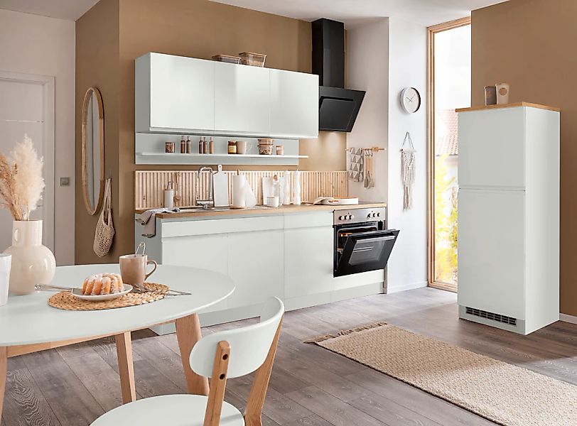 KOCHSTATION Küchenzeile "KS-Virginia" Breite 270 cm, wahlweise mit E-Geräte günstig online kaufen