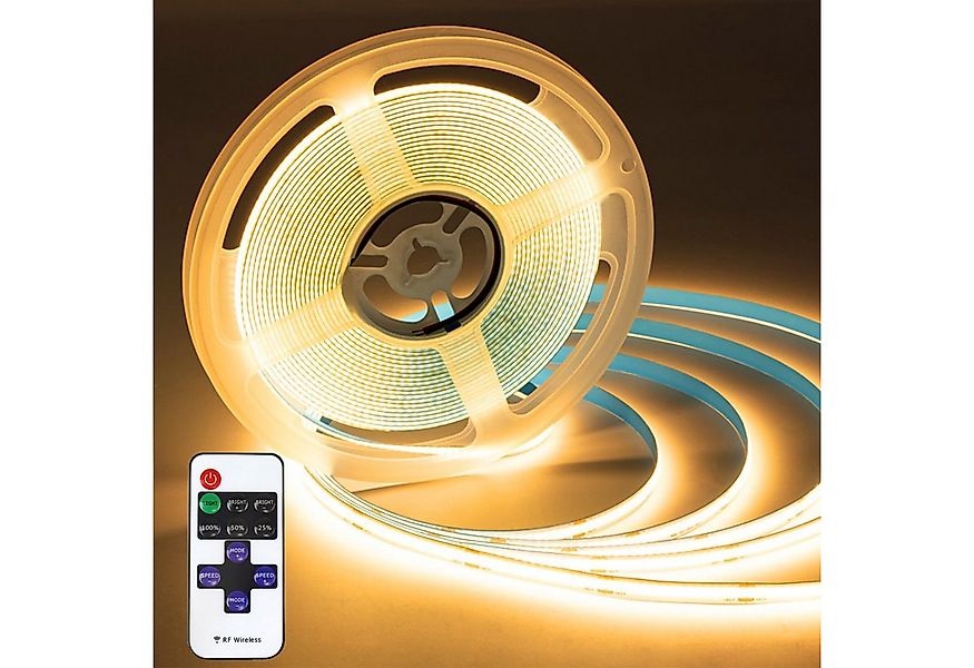 Qualra LED Stripe 3000-6000K 5M COB LED Strip CRI 93 LED Streifen Licht Fle günstig online kaufen
