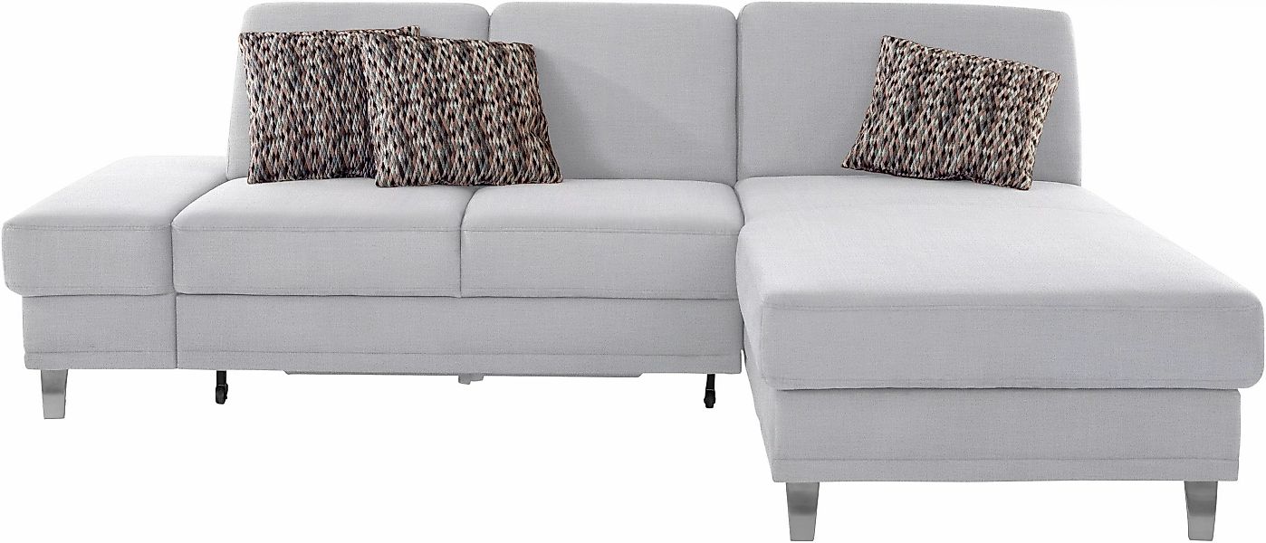 sit&more Ecksofa »Clio L-Form«, wahlweise mit Bettfunktion oder Vorziehsitz günstig online kaufen