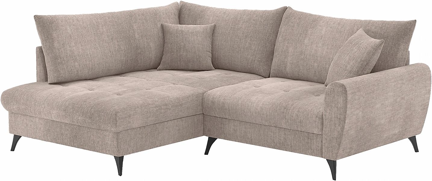 Mr. Couch Ecksofa "Blackburn II, L-Form", Mit Kaltschaumpolsterung bis 140 günstig online kaufen