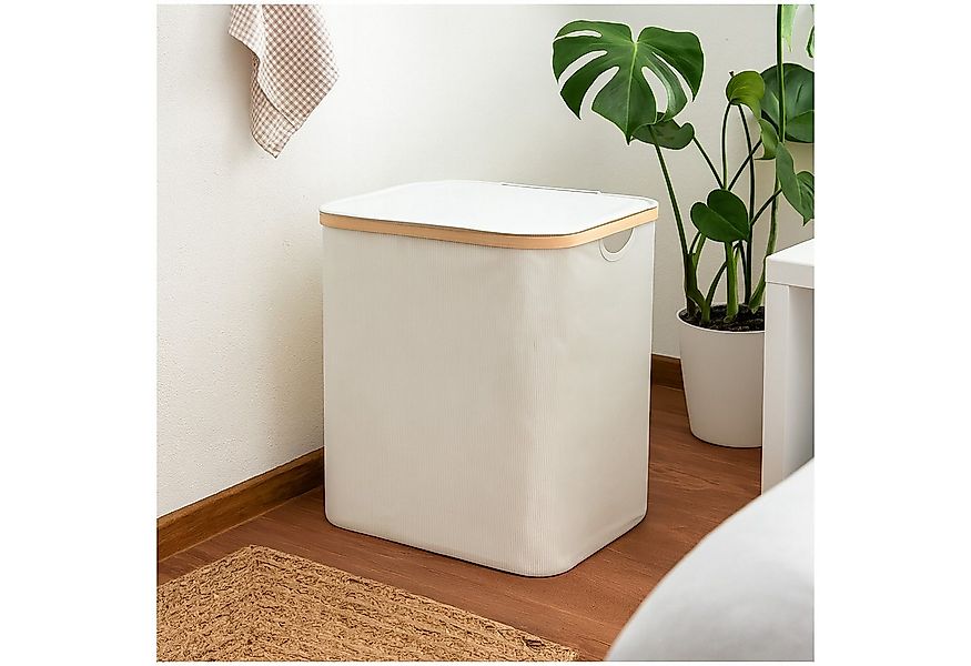 HTI-Living Aufbewahrungsbox Wäschebehälter mit Deckel Aufbewahrungsbox (Stü günstig online kaufen