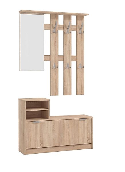 INOSIGN Garderoben-Set "Ravenna Flurgarderobe, Dielenschrank, Kompaktgarder günstig online kaufen