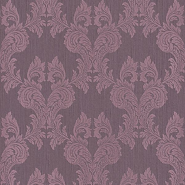 Bricoflor Ornament Vliestapete in Apricot Beige Edle Vlies Textiltapete mit günstig online kaufen