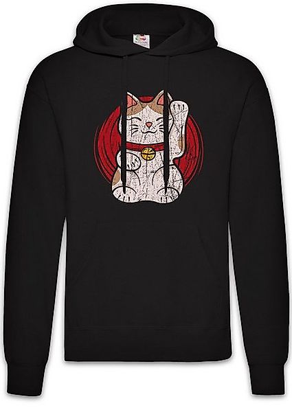 Urban Backwoods Hoodie Maneki Neko V Herren Hoodie Winkekatze Maneki-neko M günstig online kaufen