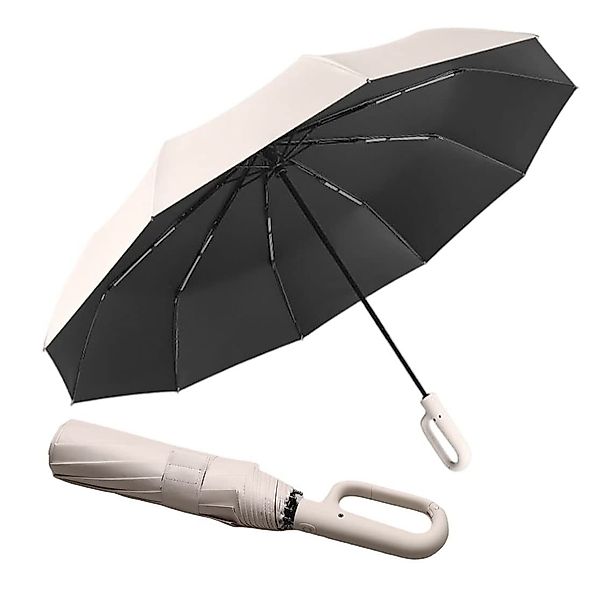 ZEUOPQ Taschenregenschirm Taschenregenschirm Vollautomatischer faltbarer Du günstig online kaufen
