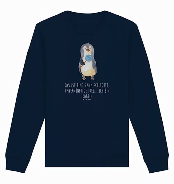 Mr. & Mrs. Panda Longpullover Größe L Pinguin Lolli - French Navy - Geschen günstig online kaufen